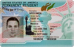 2023 green card front